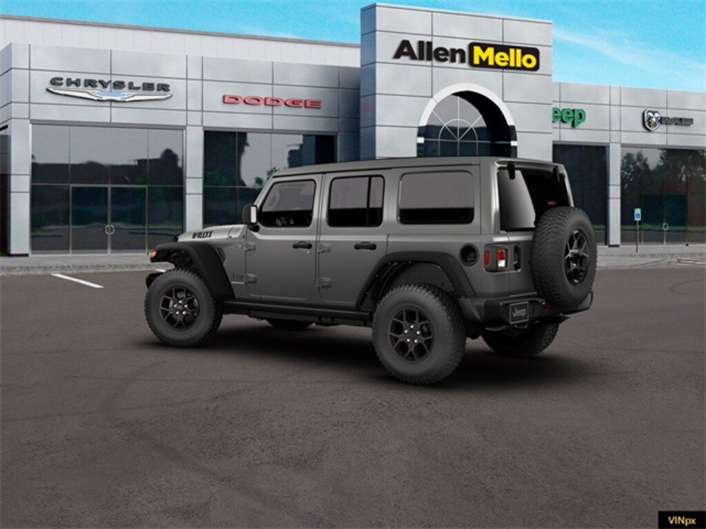 New 2026 Jeep Wrangler 4-DOOR WILLYS Sport Utility