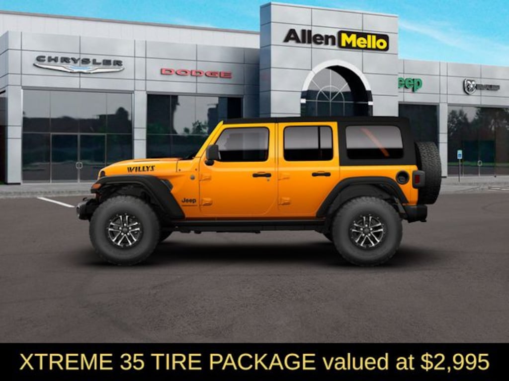 New 2026 Jeep Wrangler 4-DOOR WILLYS Sport Utility