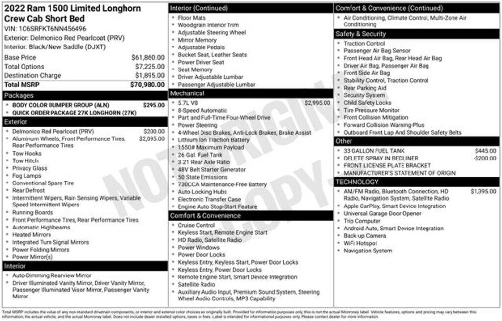 Used 2022 Ram 1500 Limited Truck