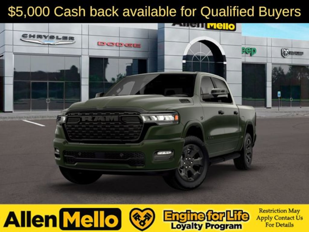 New 2026 Ram 1500 LONE STAR CREW CAB 4X4 5'7 BOX Pickup