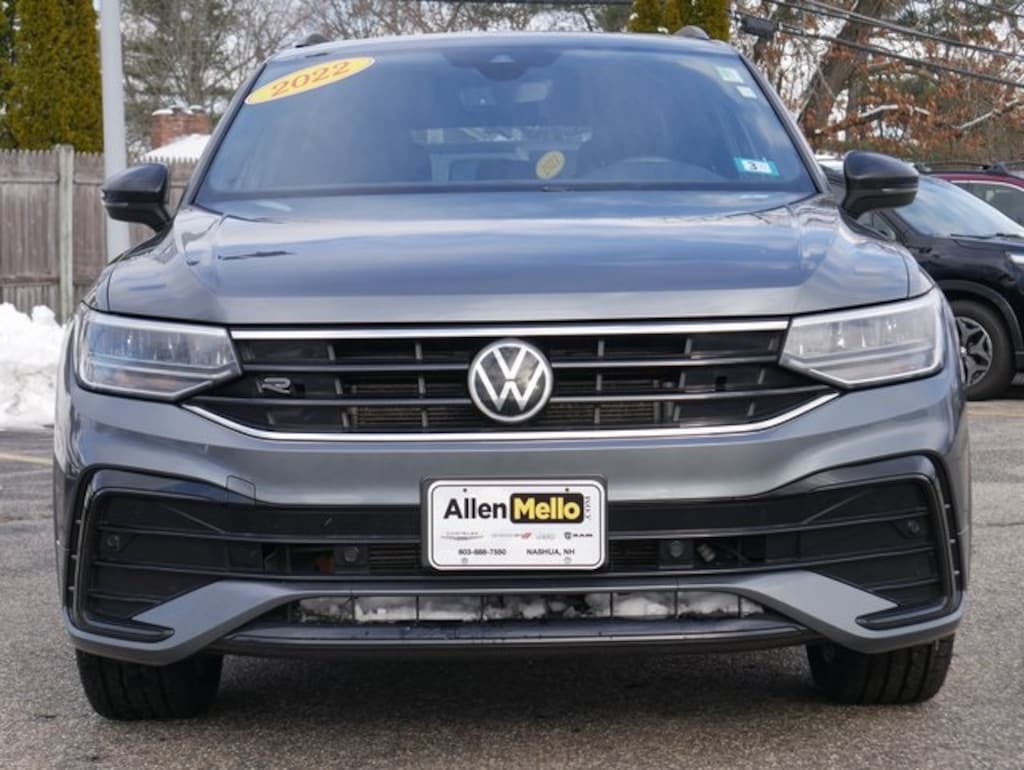 Used 2022 Volkswagen Tiguan 2.0T SE R-Line Black SUV