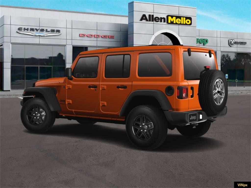 New 2025 Jeep Wrangler 4-DOOR SPORT S Sport Utility