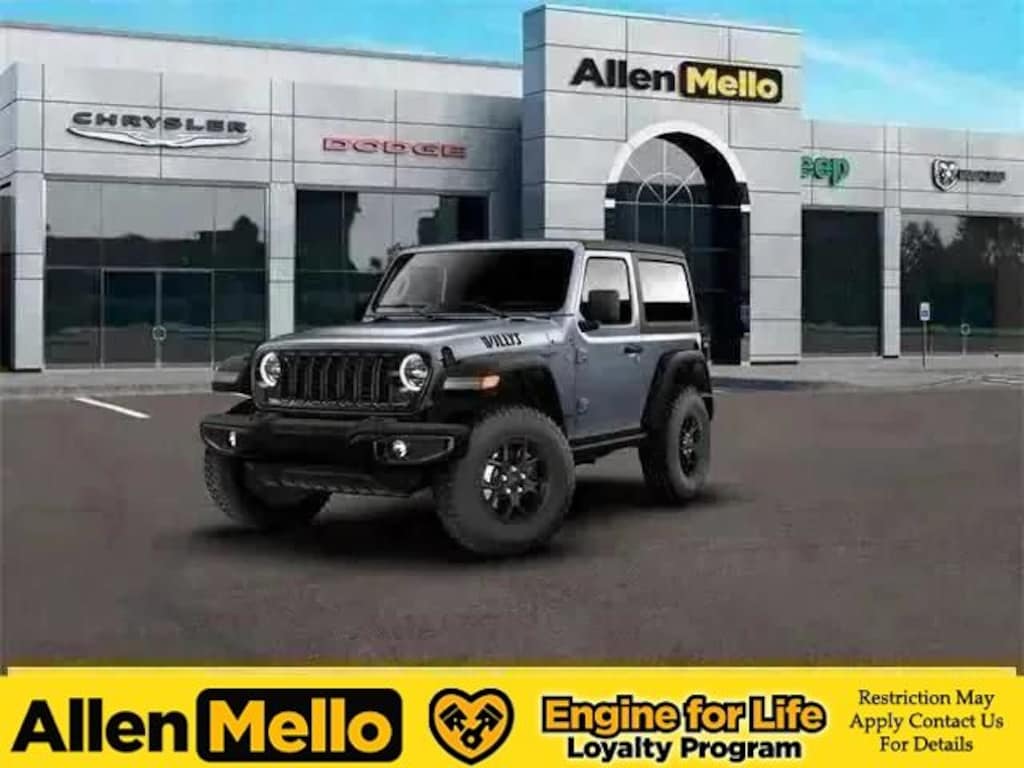 New 2026 Jeep Wrangler 2-DOOR WILLYS Sport Utility