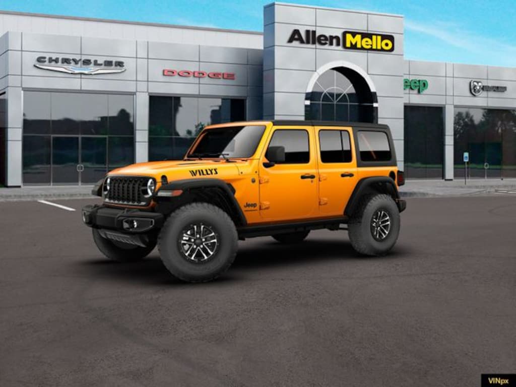 New 2026 Jeep Wrangler 4-DOOR WILLYS Sport Utility