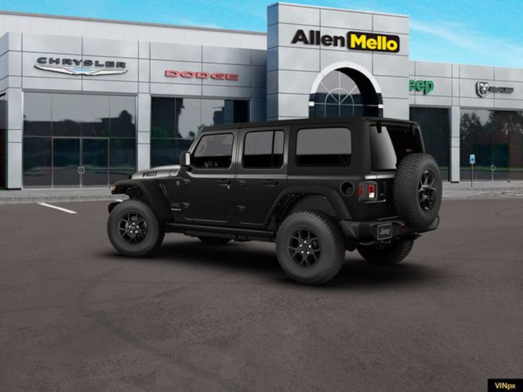 New 2026 Jeep Wrangler 4-DOOR WILLYS Sport Utility
