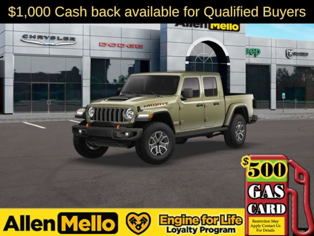 New 2026 Jeep Gladiator MOJAVE 4X4 Pickup