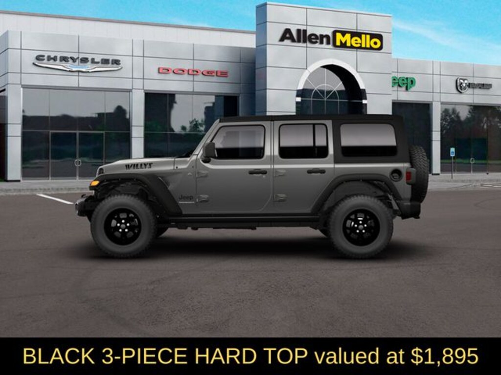 New 2026 Jeep Wrangler 4-DOOR WILLYS Sport Utility
