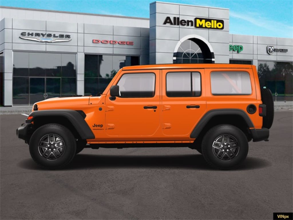 New 2025 Jeep Wrangler 4-DOOR SPORT S Sport Utility