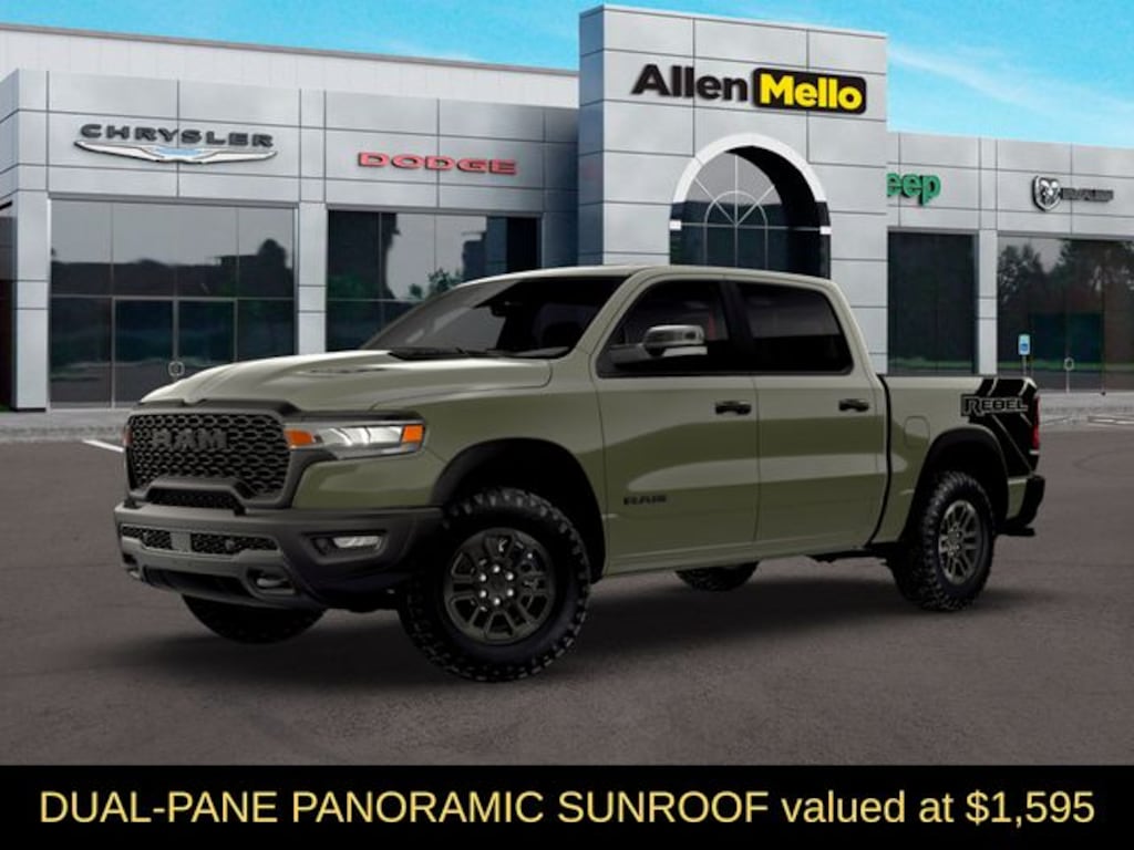 New 2026 Ram 1500 REBEL CREW CAB 4X4 5'7 BOX Pickup