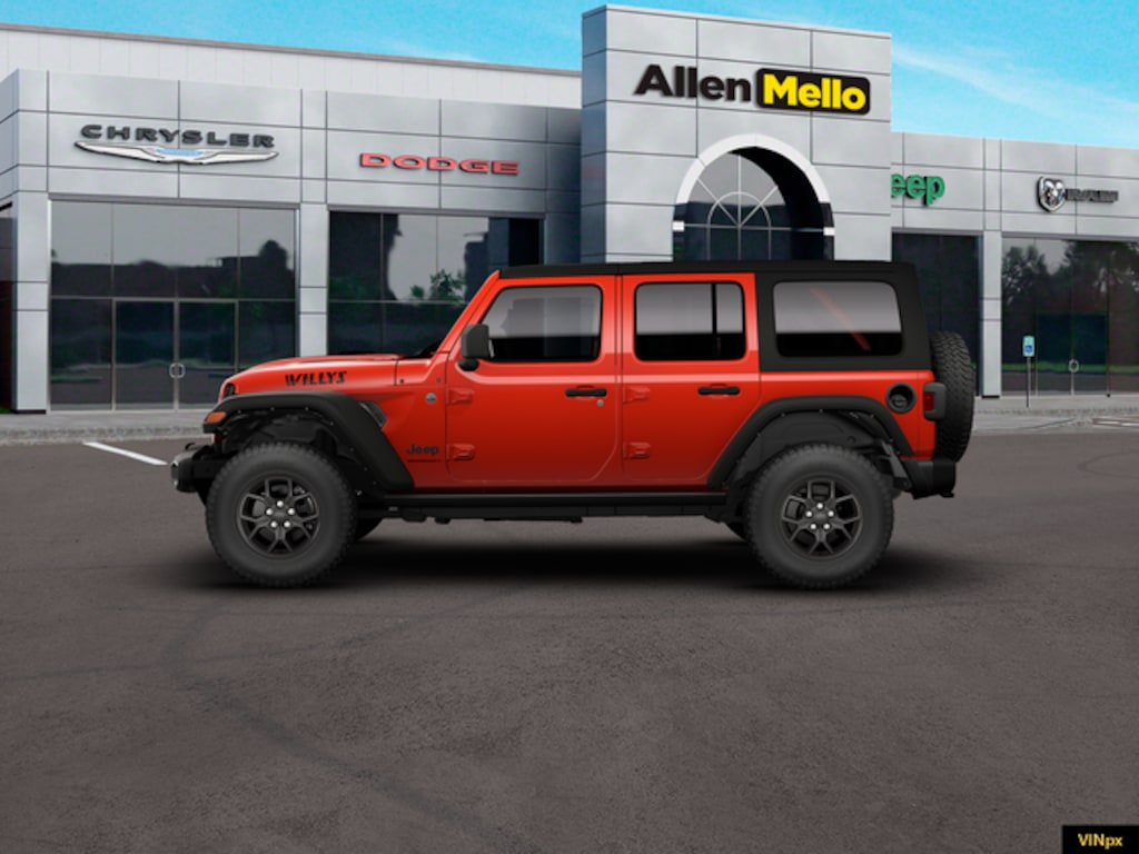 New 2026 Jeep Wrangler 4-DOOR WILLYS Sport Utility