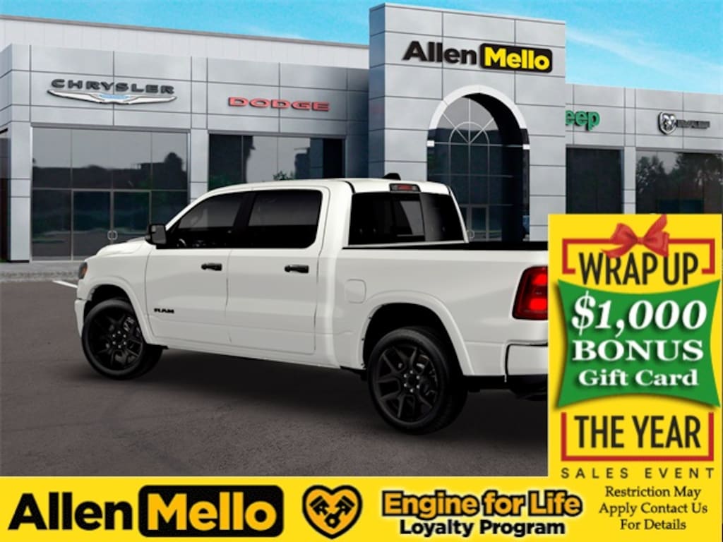 New 2026 Ram 1500 LARAMIE CREW CAB 4X4 5'7 BOX Pickup