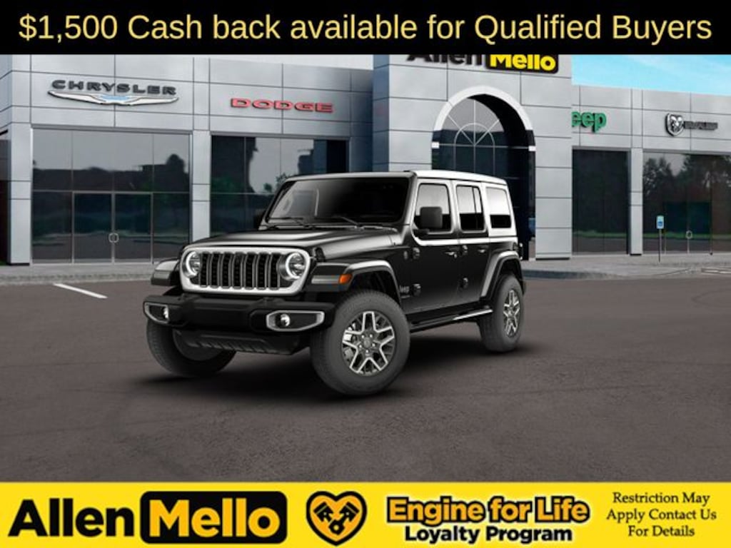 New 2026 Jeep Wrangler 4-DOOR SAHARA Sport Utility