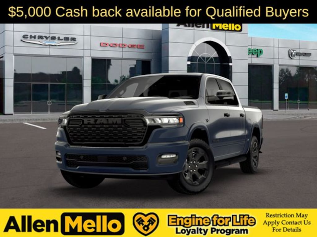 New 2026 Ram 1500 BIG HORN CREW CAB 4X4 5'7 BOX Pickup