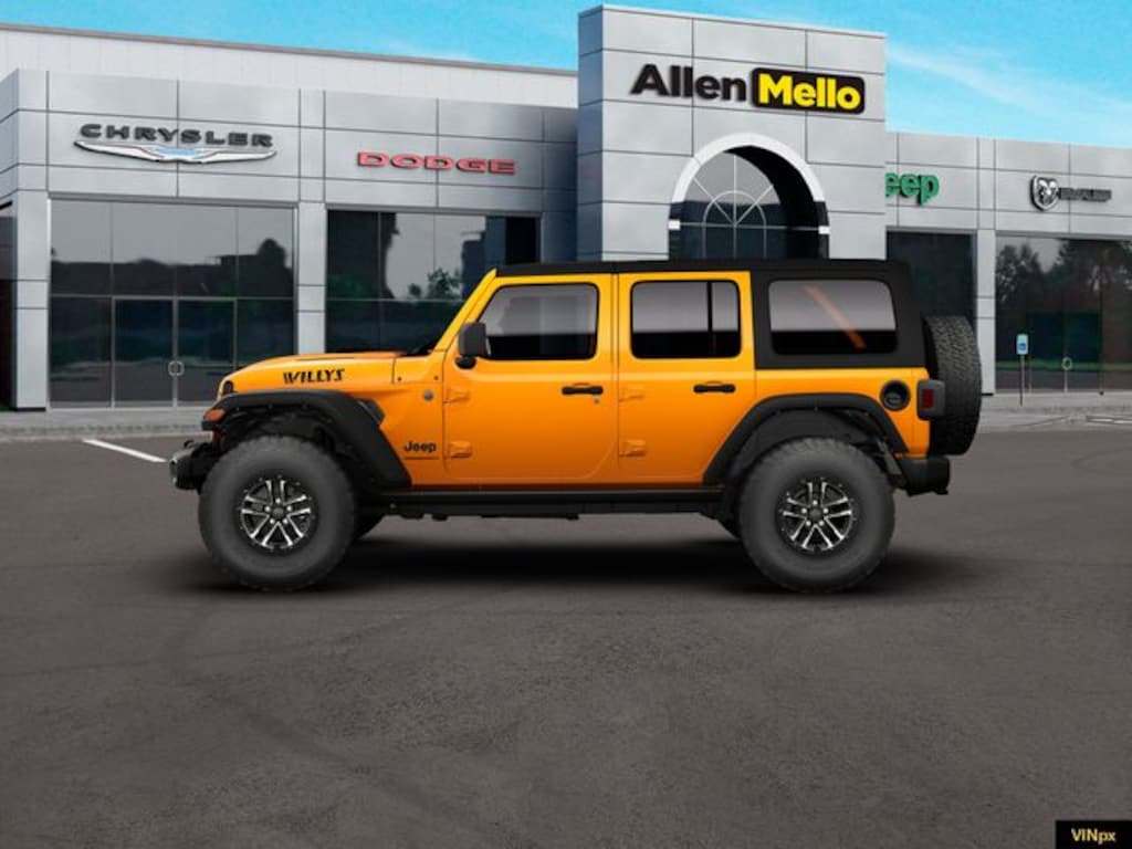 New 2026 Jeep Wrangler 4-DOOR WILLYS Sport Utility