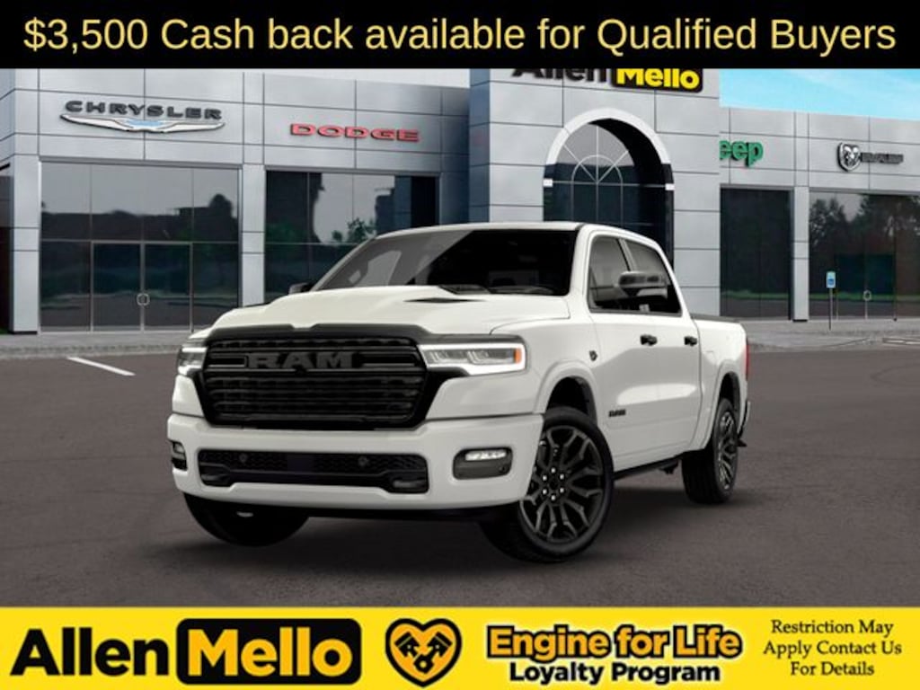 New 2026 Ram 1500 LIMITED CREW CAB 4X4 5'7 BOX Pickup