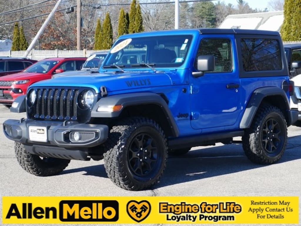 Used 2021 Jeep Wrangler Willys Sport SUV