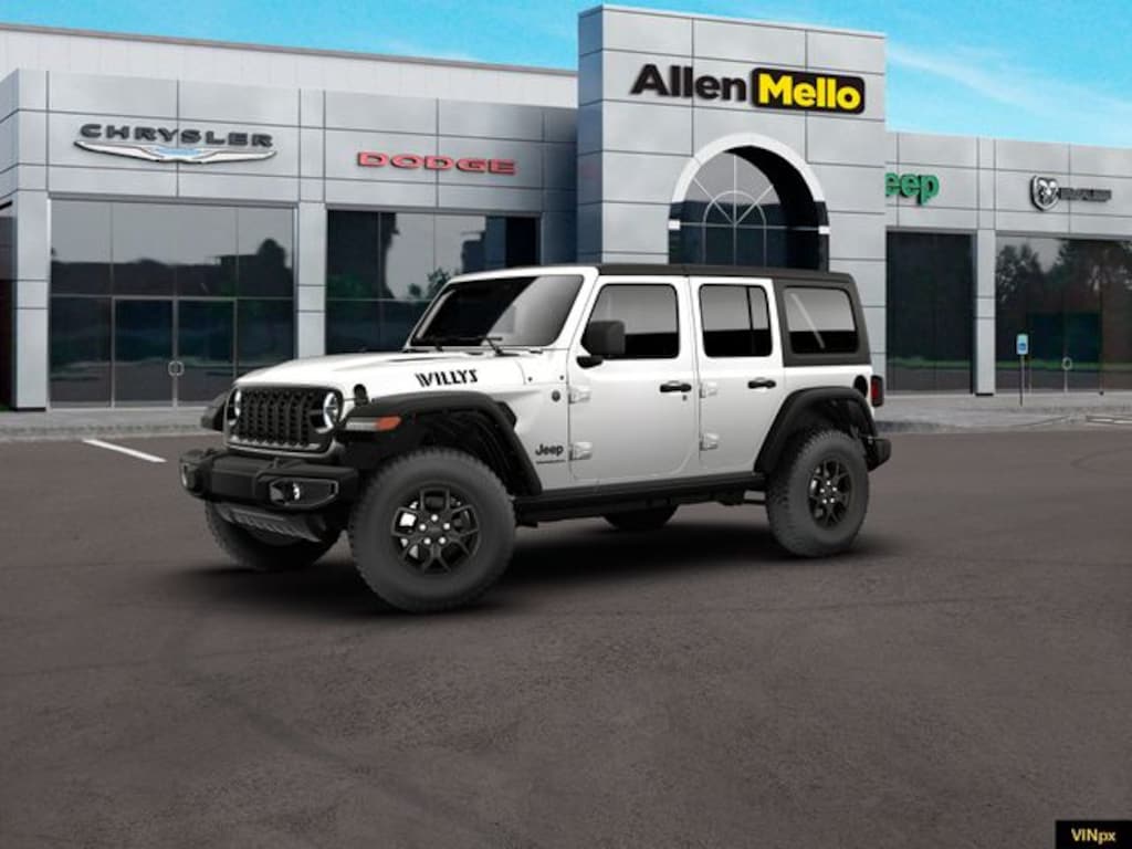 New 2026 Jeep Wrangler 4-DOOR WILLYS Sport Utility