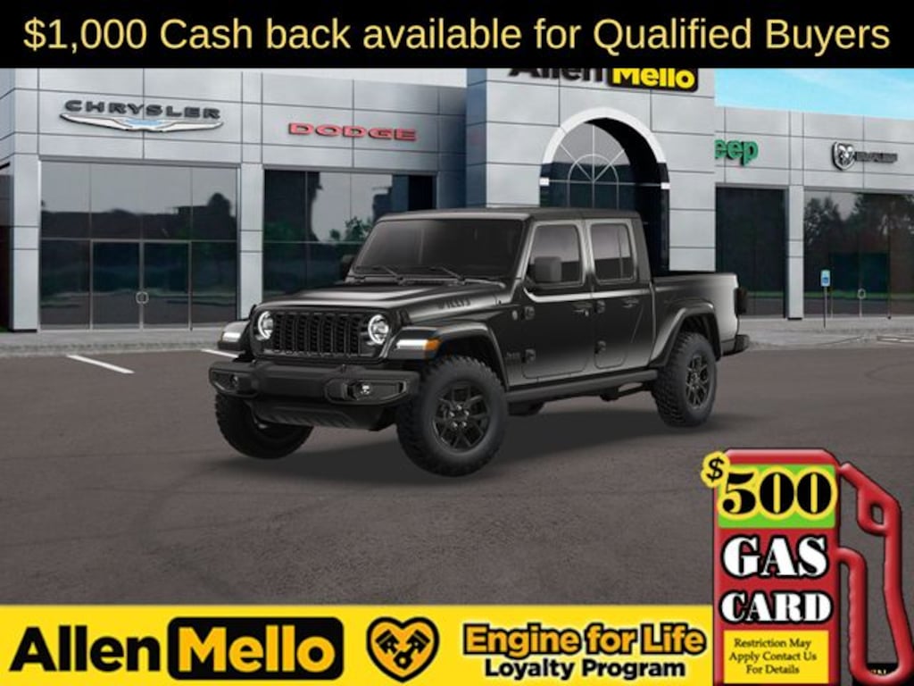 New 2026 Jeep Gladiator WILLYS 4X4 Pickup