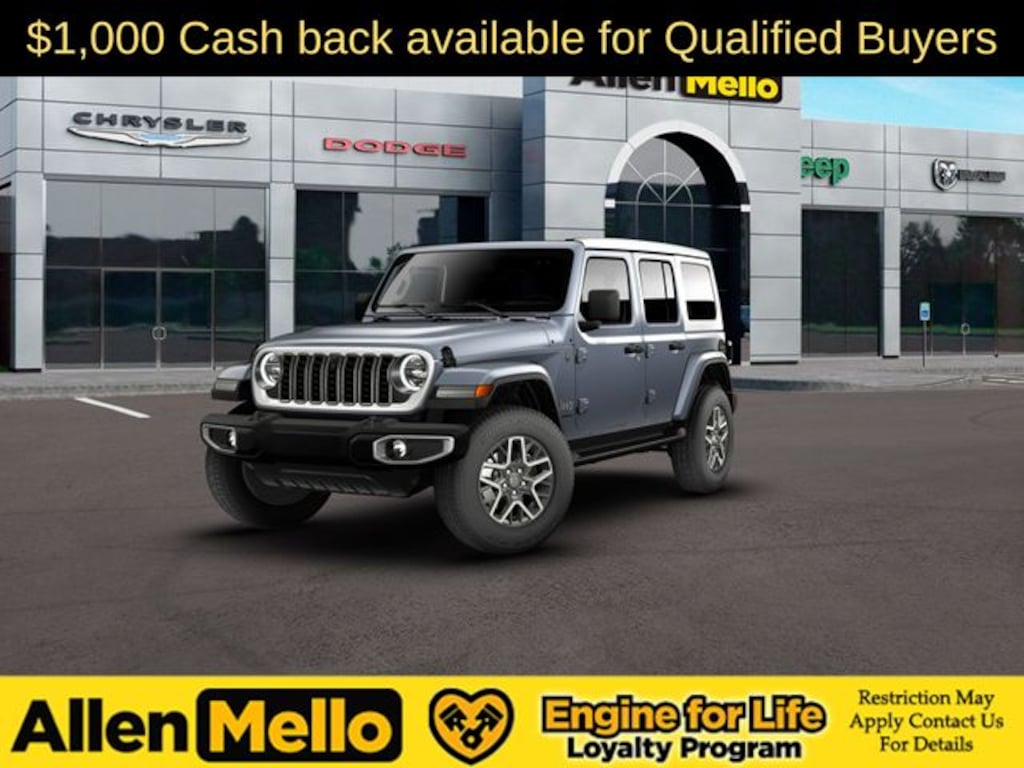 New 2026 Jeep Wrangler 4-DOOR SAHARA Sport Utility