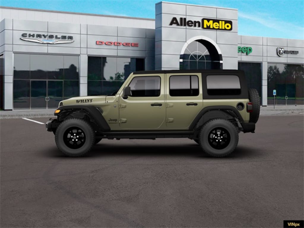 New 2026 Jeep Wrangler 4-DOOR WILLYS Sport Utility