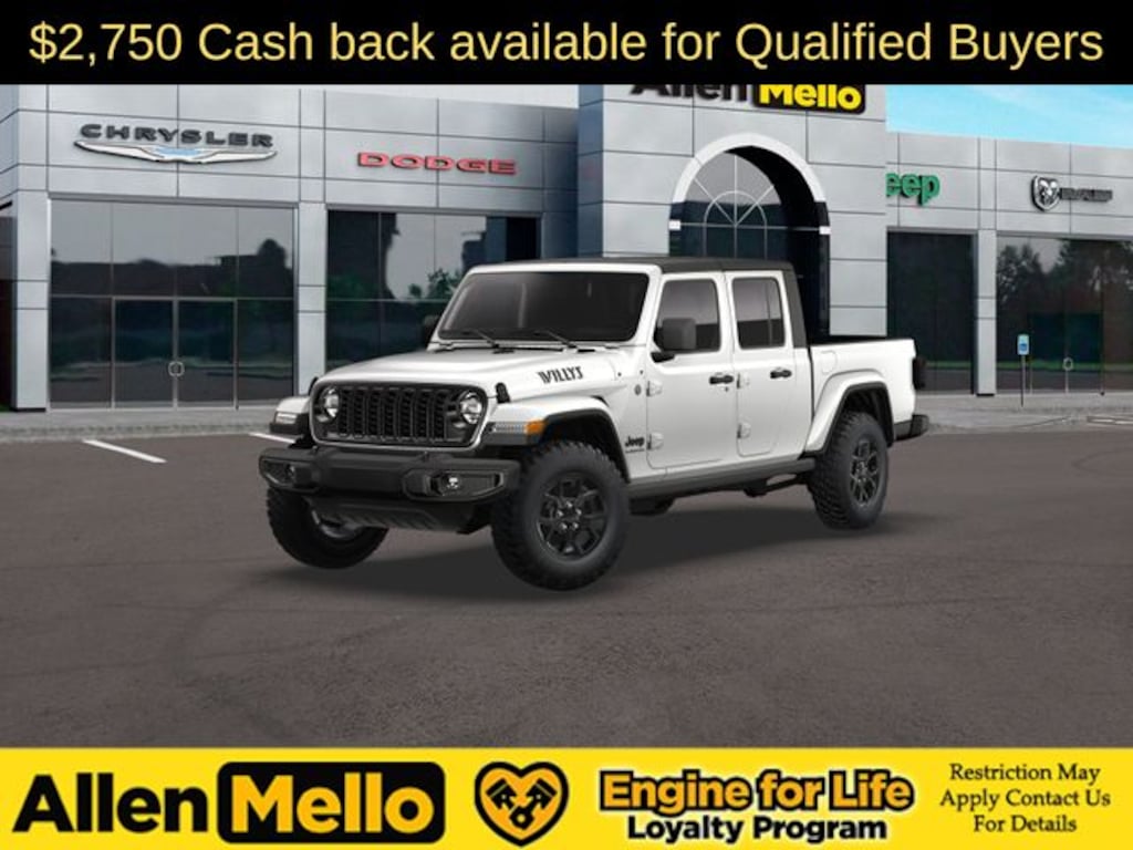 New 2026 Jeep Gladiator WILLYS 4X4 Pickup