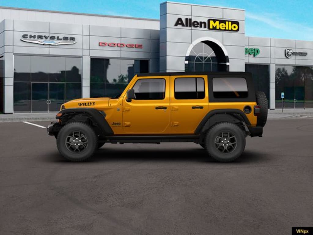 New 2026 Jeep Wrangler 4-DOOR WILLYS Sport Utility