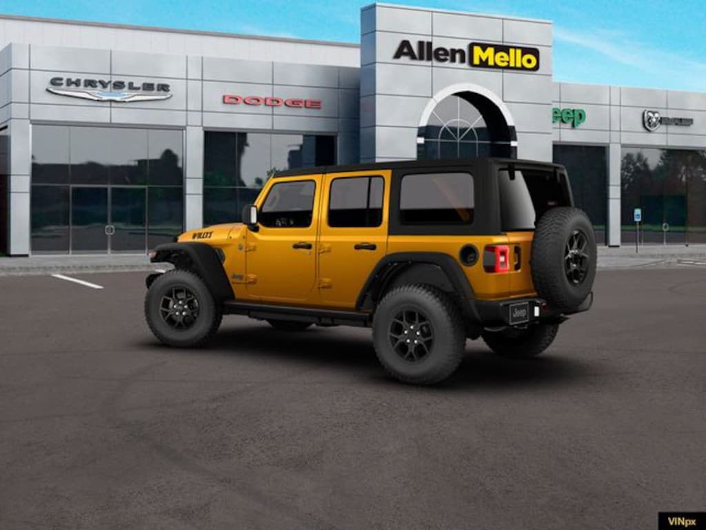 New 2026 Jeep Wrangler 4-DOOR WILLYS Sport Utility