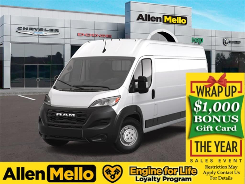 New 2025 Ram Promaster 2500 PROMASTER 2500 TRADESMAN CARGO VAN HIGH ROOF 159' Cargo Van