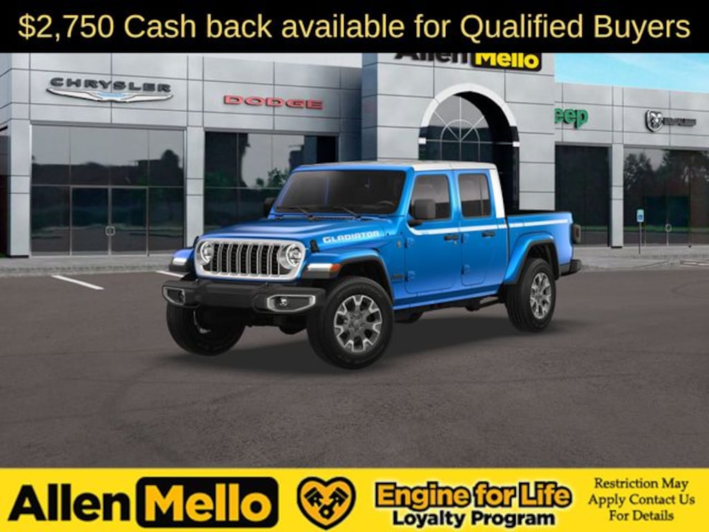 New 2026 Jeep Gladiator SAHARA 4X4 Pickup