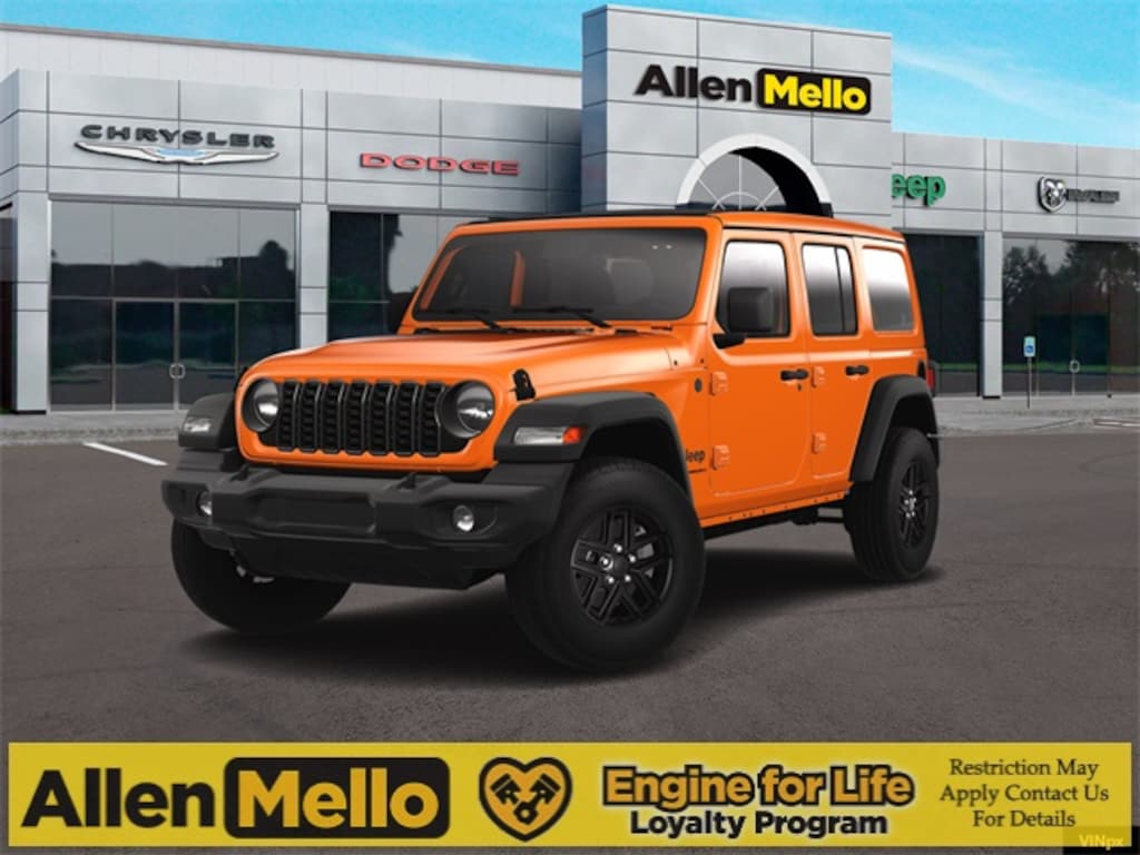 New 2025 Jeep Wrangler 4-DOOR SPORT S Sport Utility