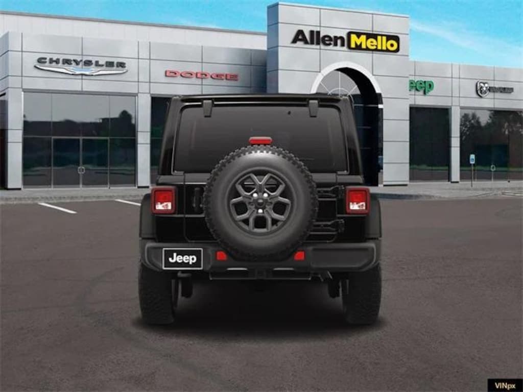 New 2025 Jeep Wrangler 4-DOOR WILLYS Sport Utility