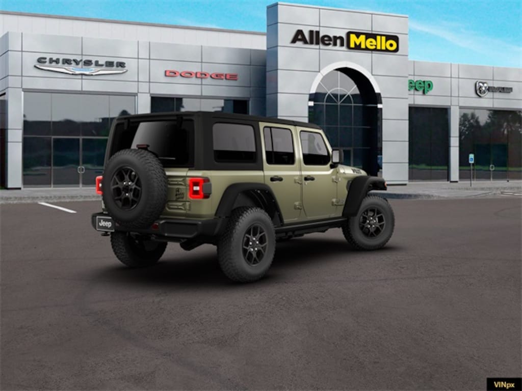 New 2026 Jeep Wrangler 4-DOOR WILLYS Sport Utility