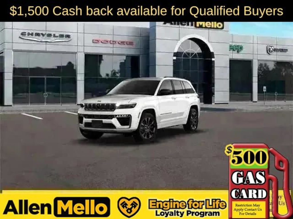 New 2026 Jeep Grand Cherokee LIMITED RESERVE 4X4 Sport Utility