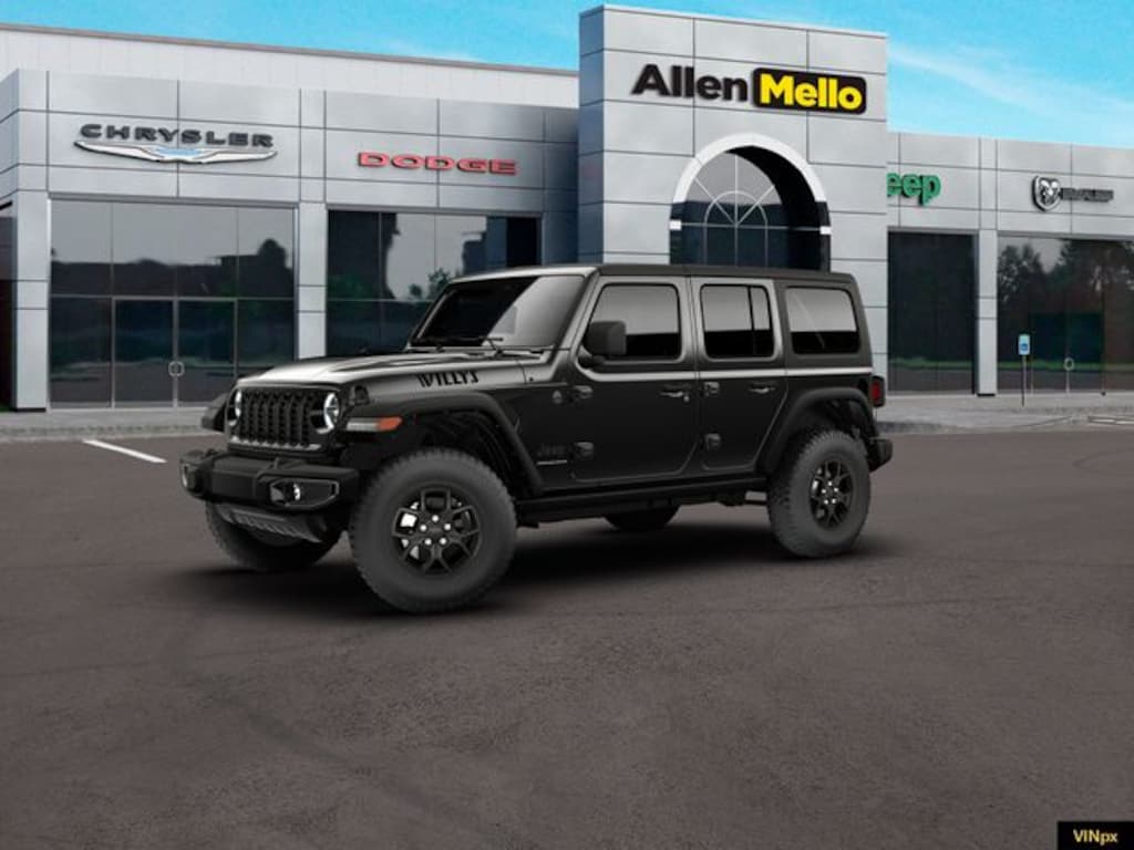 New 2026 Jeep Wrangler 4-DOOR WILLYS Sport Utility