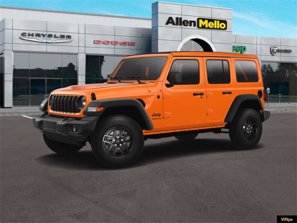 New 2025 Jeep Wrangler 4-DOOR SPORT S Sport Utility