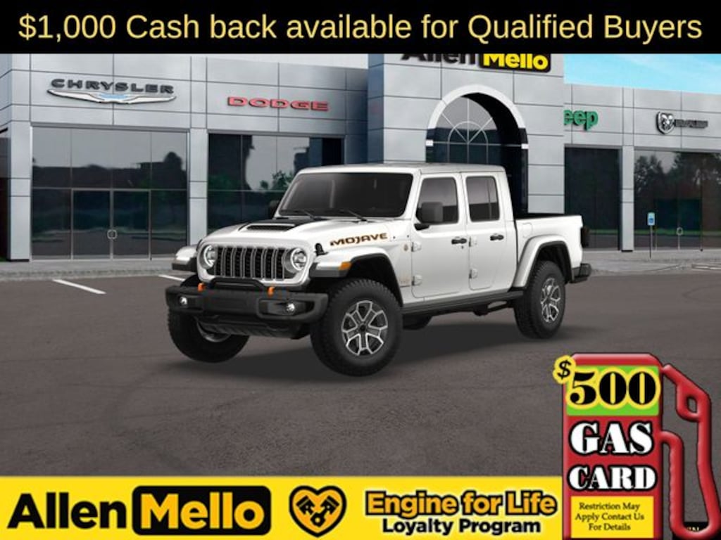 New 2026 Jeep Gladiator MOJAVE 4X4 Pickup