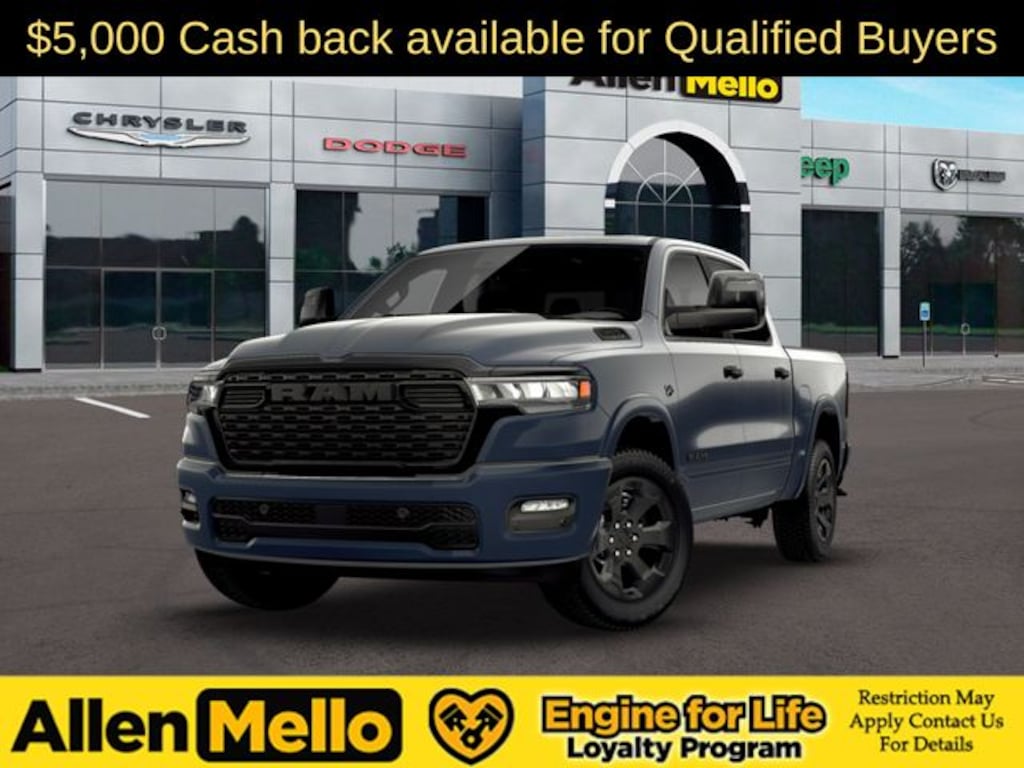 New 2026 Ram 1500 BIG HORN CREW CAB 4X4 5'7 BOX Pickup