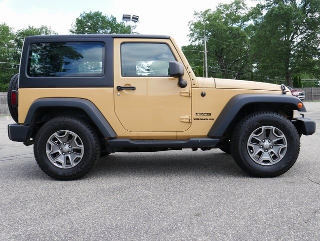 Used 2013 Jeep Wrangler Sport with VIN 1C4AJWAG8DL623659 for sale in Nashua, NH