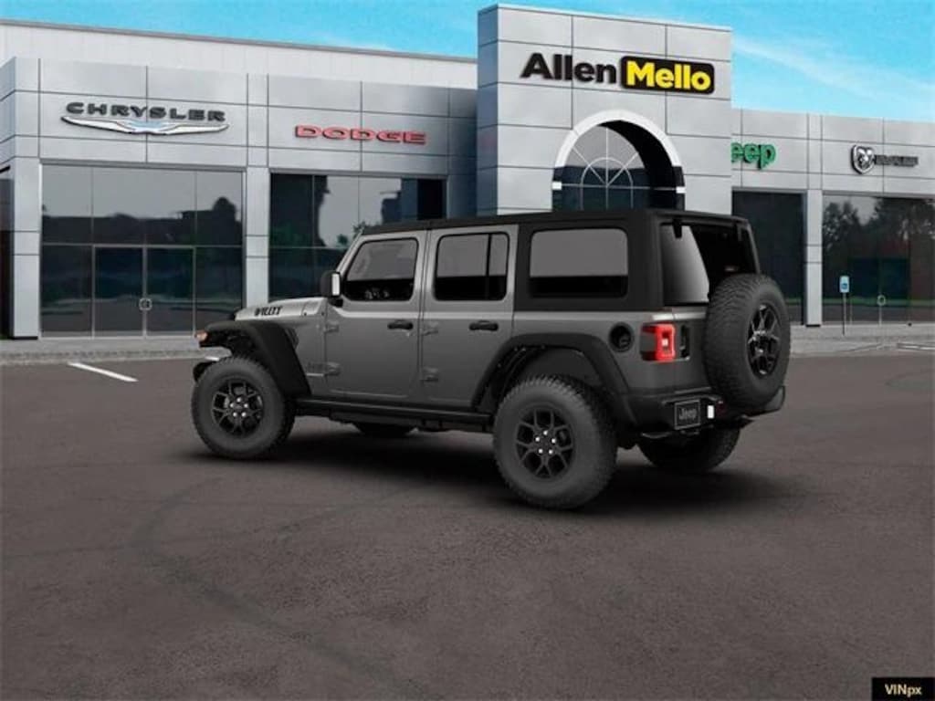 New 2026 Jeep Wrangler 4-DOOR WILLYS Sport Utility