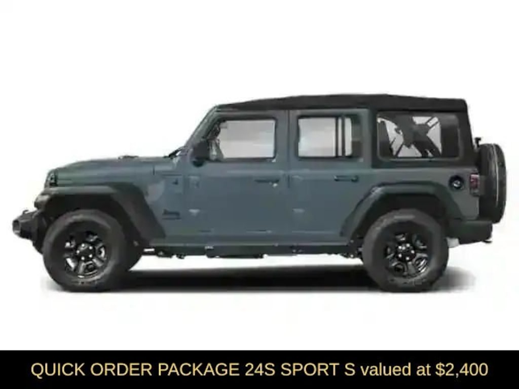 New 2026 Jeep Wrangler 4-DOOR SPORT S Sport Utility