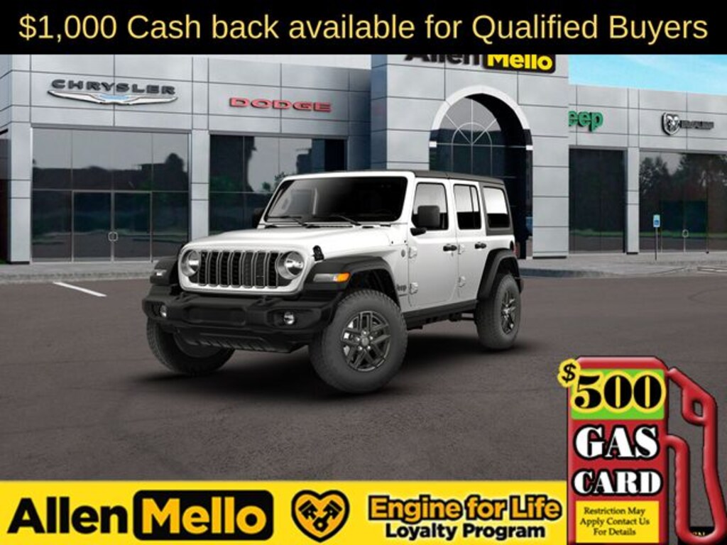 New 2026 Jeep Wrangler 4-DOOR SPORT S Sport Utility