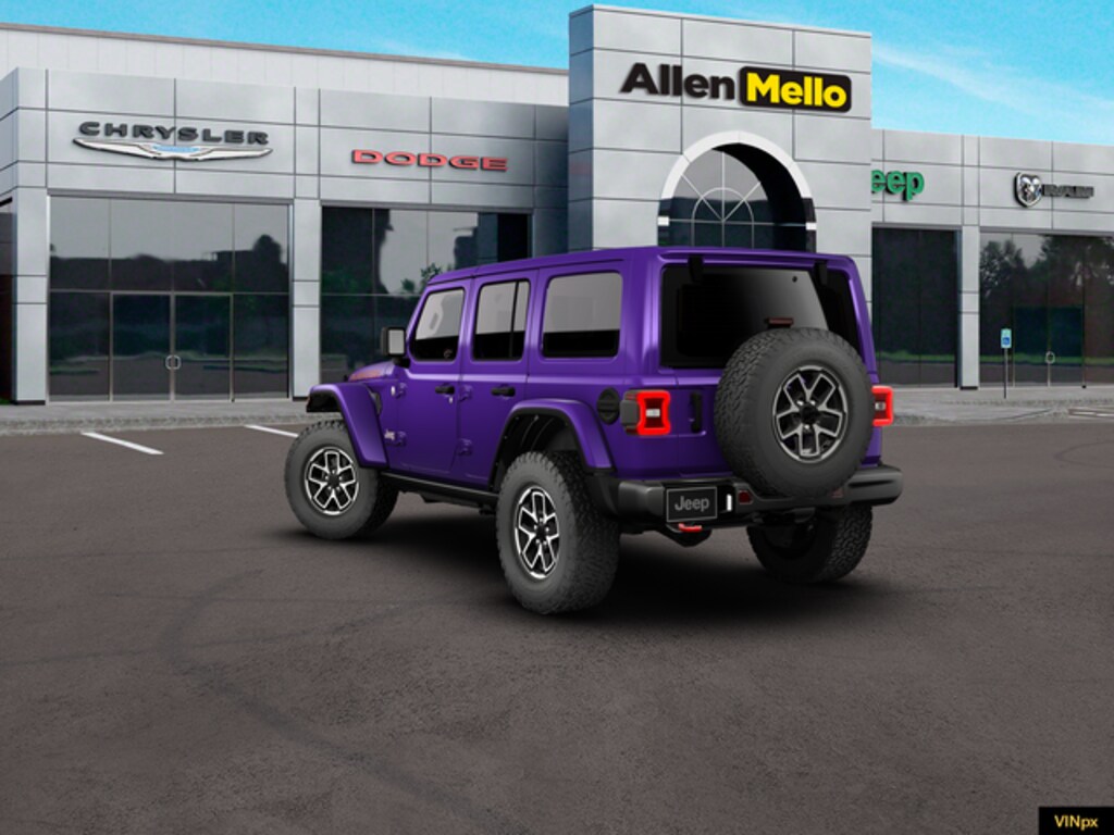 New 2026 Jeep Wrangler 4-DOOR RUBICON Sport Utility