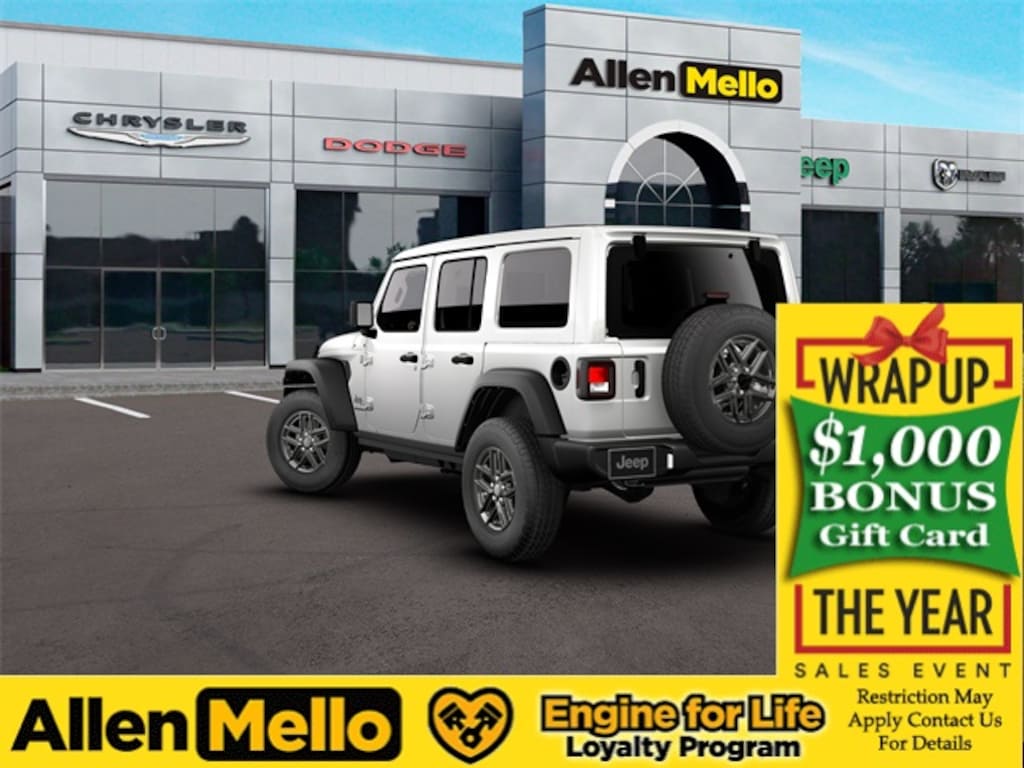 New 2026 Jeep Wrangler 4-DOOR SPORT S Sport Utility