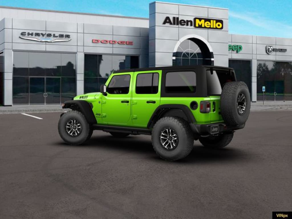 New 2026 Jeep Wrangler 4-DOOR WILLYS Sport Utility