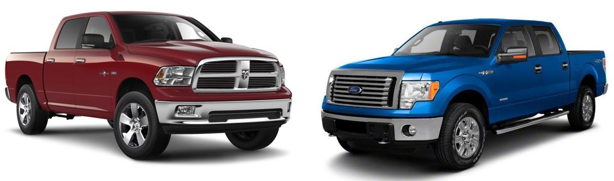 Ford f 150 raptor vs dodge ram #8