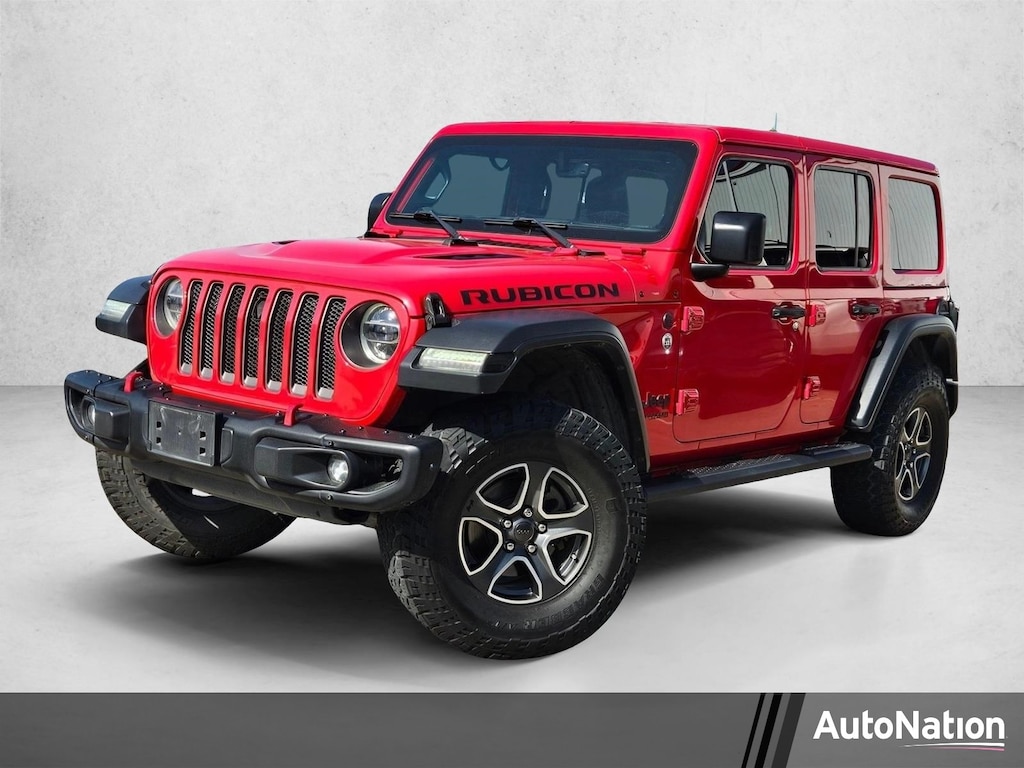 Used 2018 Jeep Wrangler Rubicon Sport Utility
