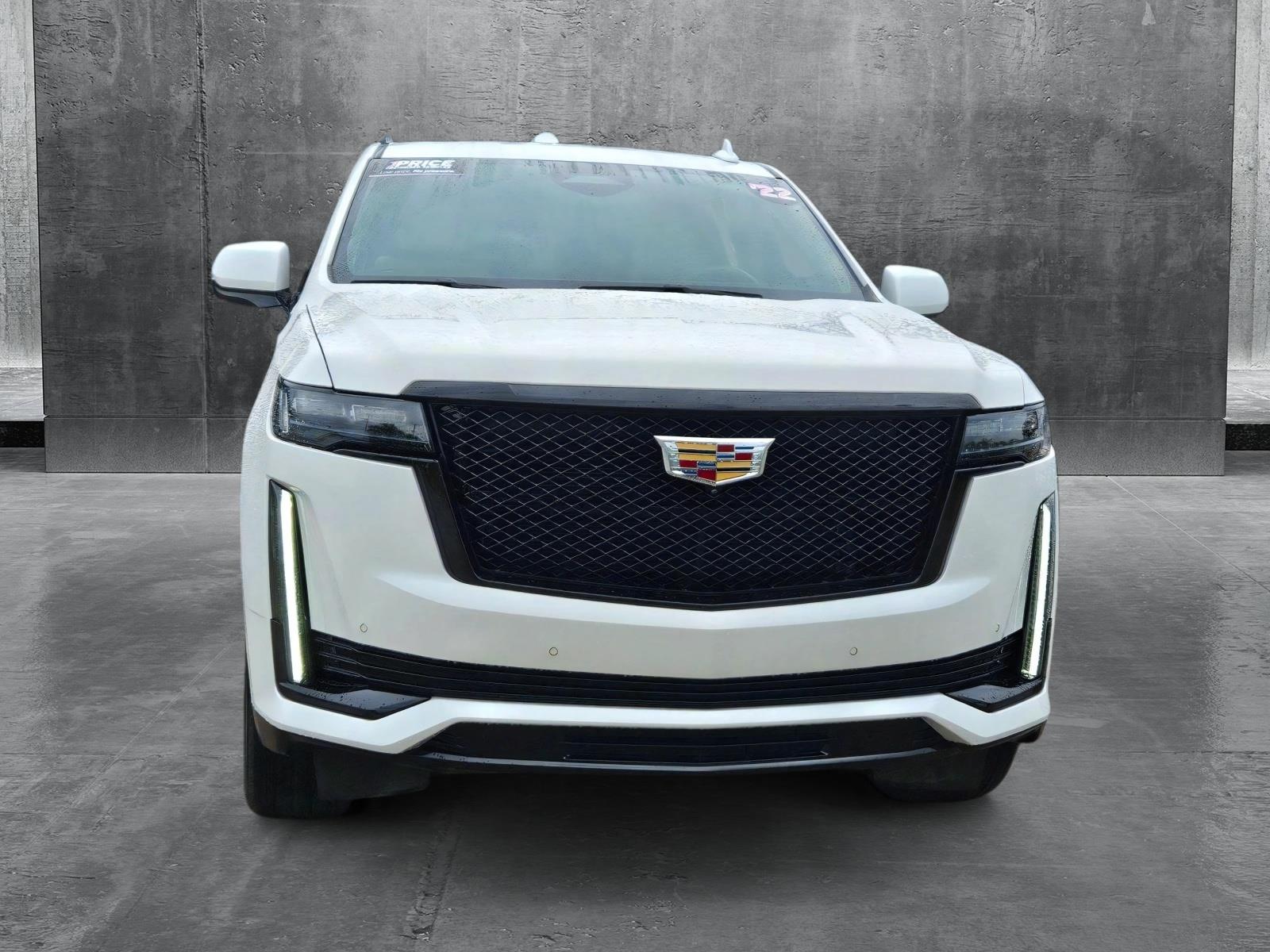 Used 2022 Cadillac Escalade Sport Platinum with VIN 1GYS4GKL8NR141389 for sale in Fort Worth, TX