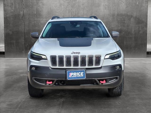 Used 2019 Jeep Cherokee Trailhawk Elite with VIN 1C4PJMBX6KD476021 for sale in Fort Worth, TX