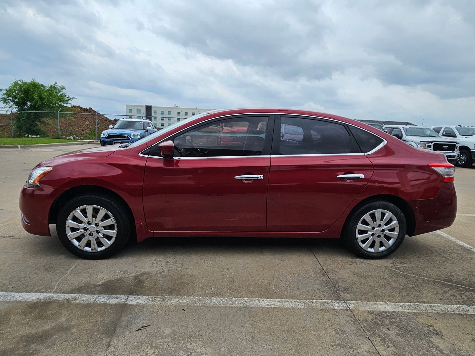 Used 2013 Nissan Sentra SV with VIN 3N1AB7AP4DL731223 for sale in Fort Worth, TX
