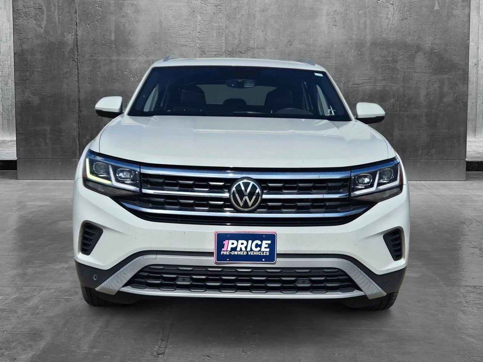 Used 2021 Volkswagen Atlas Cross Sport SE w/Tech with VIN 1V2JE2CA9MC232184 for sale in Fort Worth, TX